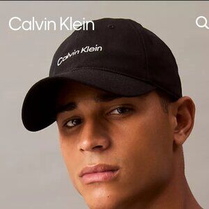 Calvin Klein Standard Baseball CAP Black NWT